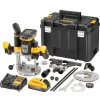 DEWALT Batériový horný frézač 18 V 12 mm (2 x 5,0 Ah Power Stack batéria + nabíjačka + TSTAK)