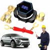 Diaľkový automatický vypínač odpojovač akumulátora 12V 240A 2x diaľkový ovládač