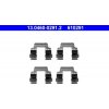 Súprava príslušenstva, obloženie kotúčovej brzdy ATE 13.0460-0291.2