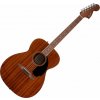 Fender California Standard Monterey Natural Sapele Akustická gitara Jumbo
