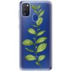 Odolné silikónové puzdro iSaprio - Green Plant 01 - Samsung Galaxy M21