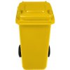 J.A.D. popolnica 120l plastová žltá nádoba na odpad