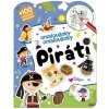 Omaľovánky so samolepkami Piráti