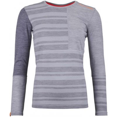 Dámske funkčné tričko Ortovox W's 185 Rock'n'Wool Long Sleeve Grey Blend XS