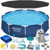 Záhradný bazén s rámom 305 x 76 cm 16v1 Bestway 56679