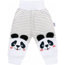 Dojčenské nohavice a šortky New Baby Dojčenské tepláčky Panda