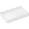 Hansgrohe Xuniva Evo E - Umývadlo na dosku, 65x40 cm, bez prepadu, bez otvoru na batériu, HygieneEffect, SmartClean, biele 63015450