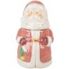 Keramická dóza Santa Claus Ø 15*26 cm Clayre & Eef