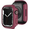 Puzdro Soft Case bordové pre Apple Watch Series 9 / 8 / 7 41mm