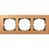 Rámček 3-násobný drevo buk Merten ElegW (Schneider)