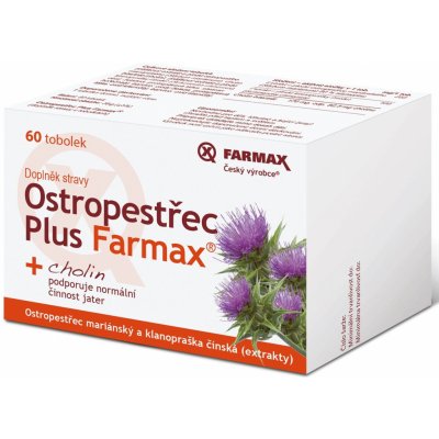 Farmax Ostropestřec Plus 60 kapsúl