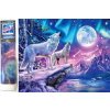 Norimpex Diamantové maľovanie Vlci za splnu 30 x 40 cm
