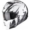 SCORPION prilba EXO-COMBAT II Marauder matt black/white - XL