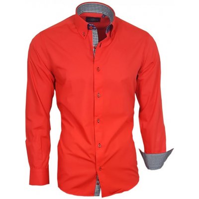 Binder De Luxe košeľa pánska 82308 luxusná červená
