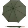 Knirps Timber Stick Automatic Olive