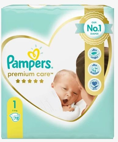 Pampers Premium Care 1 78 ks od 15,78 € - Heureka.sk