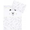 KLUPS Bielizeň posteľná 3 dielna saténová Funny Teddy Bear