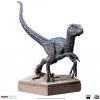 Jurassic World Icons socha Velociraptor Blue 9 cm