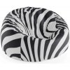 Sablio Sedací vak Cocoon Vzor zebry - 75 x 45 x 35 cm