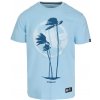 PitBull West Coast - pánské triko PALMS světle modré XL