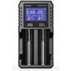 XTAR VX2 PRO nabíjačka s LCD displejom 2 port, 18650/21700/AA/AAA