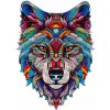 Kruzzel 24552 Drevené puzzle vlk, 170 dielov, 38 x 27 cm
