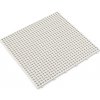 Biela plastová terasová dlažba Linea Flextile - dĺžka 39 cm, šírka 39 cm, výška 0,8 cm