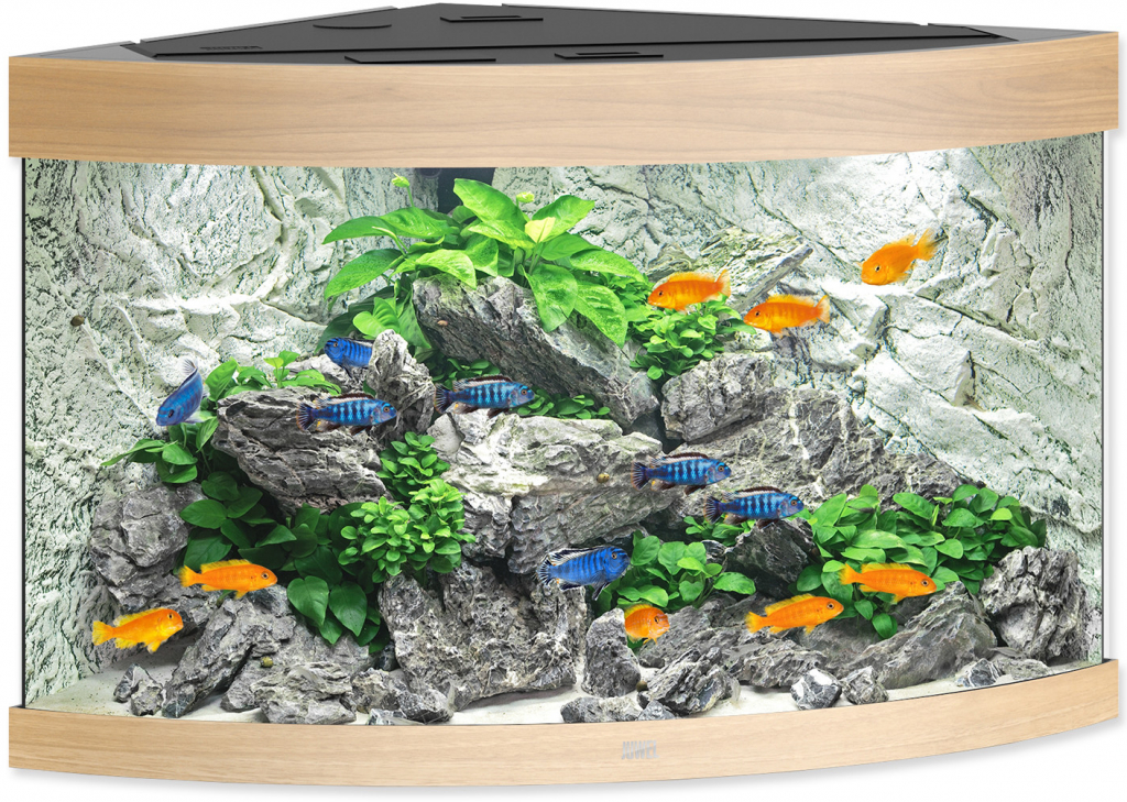 Juwel Trigon LED 190 akvarijný set dub 190 l