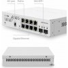 MIKROTIK RouterBOARD Cloud Smart Switch CSS610-8G-2S+IN + SwOS (8x GLAN; 2x SFP+) desktop