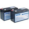 Avacom batériový kit AVA-RBC123-KIT náhrada RBC123 (2ks batérie) AVA-RBC123-KIT