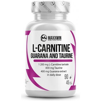 MaxxWin L-Carnitine Guarana Taurine 90 kapsúl