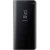 Púzdro SES Zrkadlové plastové flip Huawei Nova 5T - čierne