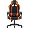 Canyon SGCH2, Core, ergonomické herné kreslo, čierno-oranžové CNE-SGCH2