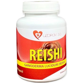 REISHI Ganoderma Lucidum 100% čistá sušená plodnica 90 kapsúl