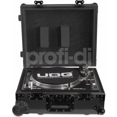 UDG Ultimate Flight Case Multi Format Turntable Black MK2 Plus