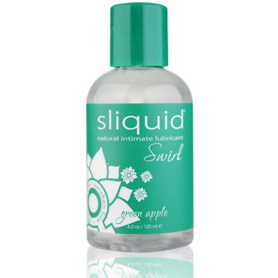 Sliquid Naturals Swirl Lubricant Green Apple 125 ml