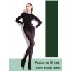 Dámske pančuchy Paula 40 DEN - 2 (S) / Autumn Green (veľmi tmavá zelená)