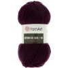 YarnArt Merino De Luxe 50 10094 slivkovo fialová