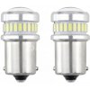 LED žiarovky CANBUS 3014 24SMD + 3030 6SMD 1156 BA15S P21W R10W R5W White 12V/24V