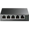 TP-Link TL-SG1005LP PoE switch 5xGLAN 4xPoE out 802.3af/at (až 30W/port) budget 40W