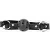 Kink - Hollow Hard Black Ball 4.5 cm Gag Model 1 63.5 X 2 cm