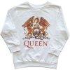 Queen mikina Classic Crest Biela 5 – 6 rokov