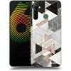 Picasee silikónový prehľadný obal pre Realme 6i - Light geometry