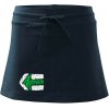 Párová turistická značka zelená športová sukne two in one tmavomodrá takmer čierna
