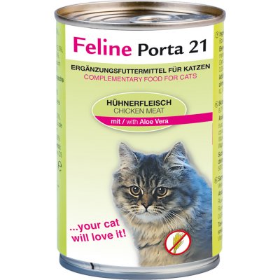 Feline Porta 21, 12 x 400 g - kuracie mäso s aloe