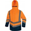 DELTA PLUS Bunda OPTIMUM3 HV, 5v1, zimná parka Farba: Oranžová HV / tmavomodrá, Veľkosť: S