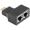 Predlžovač HDMI / 2xRJ45 30m