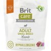 Granule pre dospelých psov malých plemien Brit Care Hypoallergenic Adult Small Breed Lamb jahňacie 1 kg