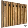 Nástenný vešiak na oblečenie Lamele Panel 80cm
