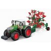 Bburago Farm Traktor Fendt 1050 Vario with Whirl Rake 1:50